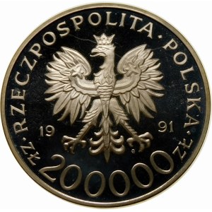 200000 złotych 1991 Michał Tokarzewski - srebro