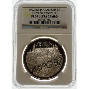200000 złotych 1992 Expo Sevilla - srebro