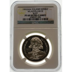 200000 złotych 1992 Warneńczyk - srebro