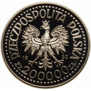 200000 złotych 1992 Warneńczyk - srebro