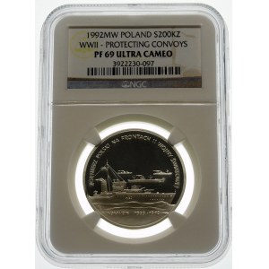 200000 złotych 1992 Konwoje - srebro