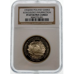 200000 złotych 1994 Rocznica Powstania Kościuszkowskiego - srebro