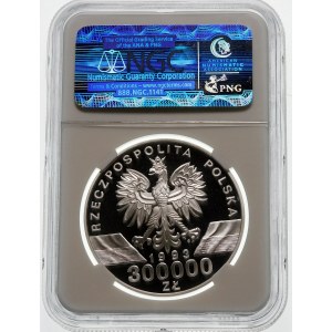 300000 złotych 1993 Jaskółki - srebro