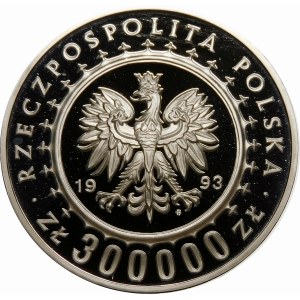 300000 złotych 1993 Zamek w Łańcucie - srebro