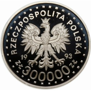 300000 złotych 1993 ZAMOŚĆ - srebro