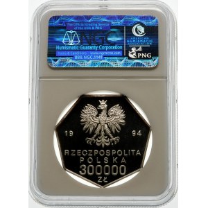 300000 złotych 1994 Odrodzenie Banku Polskiego - srebro