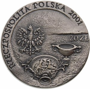 20 złotych 2001 Szlak Bursztynowy - srebro