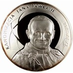 500 złotych 2014 Kanonizacja Jana Pawła II - srebro 1 KILO