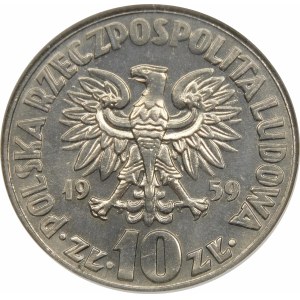Próba 10 złotych 1959 Kopernik - nikiel