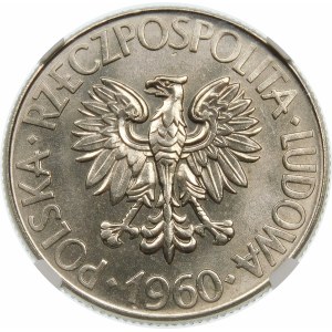 Próba 10 złotych 1960 Kościuszko - nikiel