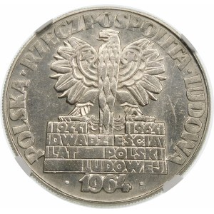 Próba 10 złotych 1964 Nowa Huta Płock Turoszów - nikiel