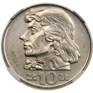 Próba 10 złotych 1966 Kościuszko - nikiel