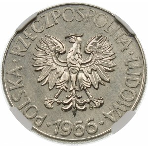 Próba 10 złotych 1966 Kościuszko - nikiel