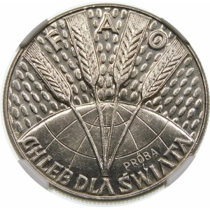 Próba 10 złotych 1971 FAO - nikiel