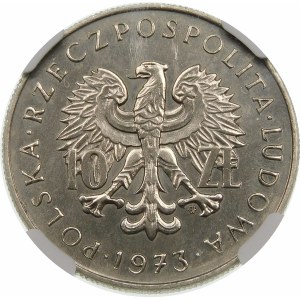 Próba 10 złotych 1973 200 lat KEN- nikiel