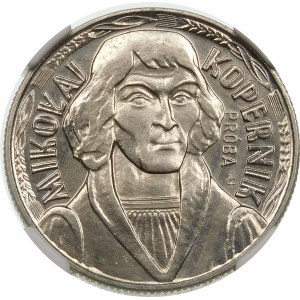 Próba 10 złotych 1973 Kopernik - nikiel