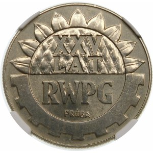 Próba 20 złotych 1974 XXX LAT RWPG - nikiel