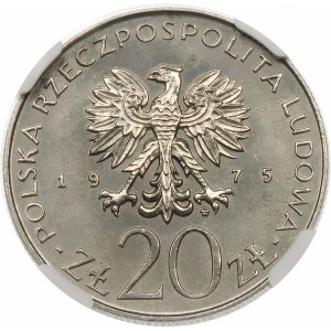 Próba 20 złotych 1975 Międzynarodowy Rok Kobiet - nikiel