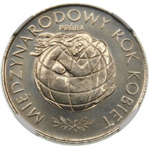Próba 20 złotych 1975 Międzynarodowy Rok Kobiet - nikiel