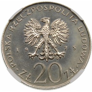 Próba 20 złotych 1975 Międzynarodowy Rok Kobiet - nikiel