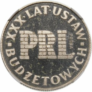 Próba 20 złotych 1976 Ustawy Budżetowe PRL - nikiel