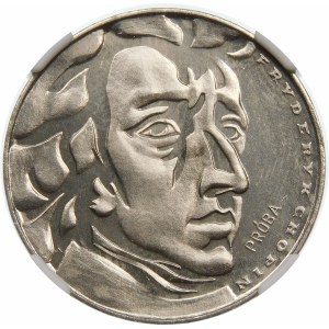 Próba 50 złotych 1972 Chopin - nikiel