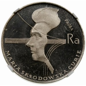 Próba 100 złotych 1974 Skłodowska Curie - nikiel