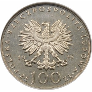 Próba 100 złotych 1975 Paderewski - nikiel