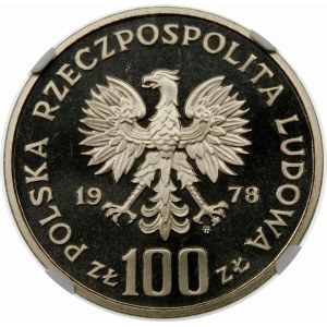 Próba 100 złotych 1978 Interkosmos - nikiel