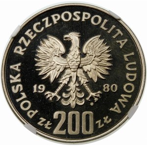 Próba 200 złotych 1980 Lake Placid - nikiel