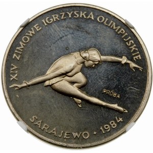 Próba 200 złotych 1984 Igrzyska Sarajewo - nikiel
