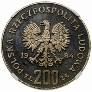 Próba 200 złotych 1984 Igrzyska Sarajewo - nikiel