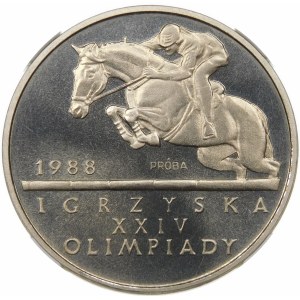 Próba 500 złotych 1987 Olimpiada - nikiel