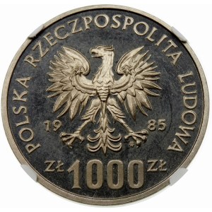 Próba 1000 złotych 1985 Przemysław II - nikiel