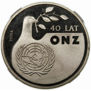 Próba 1000 złotych 1985 ONZ - nikiel