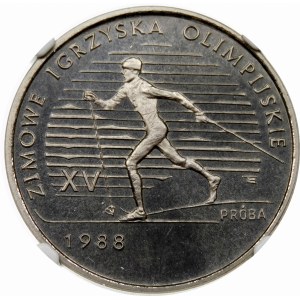 Próba 1000 złotych 1987 Zimowe Igrzyska Olimpijskie - nikiel