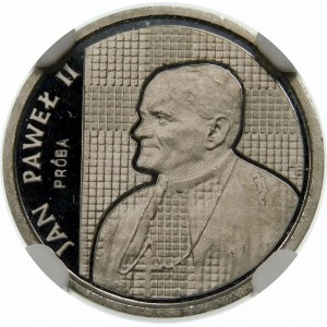 Próba 1000 złotych 1989 Jan Paweł II - nikiel