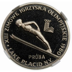 Próba 2000 złotych 1980 Lake Placid - nikiel