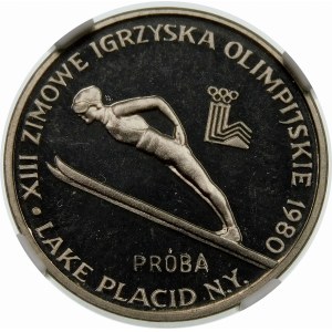 Próba 2000 złotych 1980 Lake Placid - nikiel