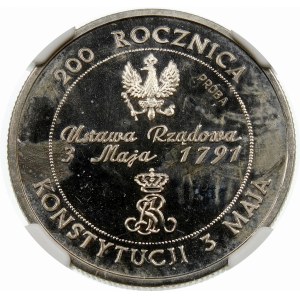 Próba 10000 złotych 1991 Konstytucja 3 maja - nikiel