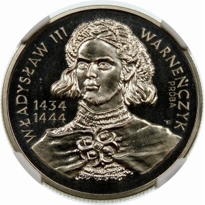 Próba 10000 złotych 1992 Warneńczyk - nikiel