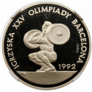 Próba 200000 złotych 1992 Ciężary Barcelona - nikiel