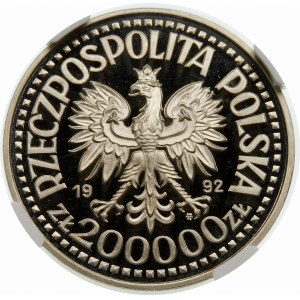 Próba 200000 złotych 1992 Warneńczyk - nikiel