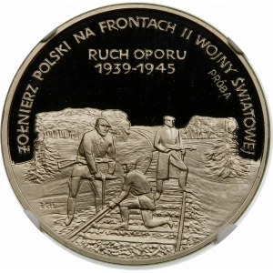 Próba 200000 złotych 1993 Ruch Oporu - nikiel