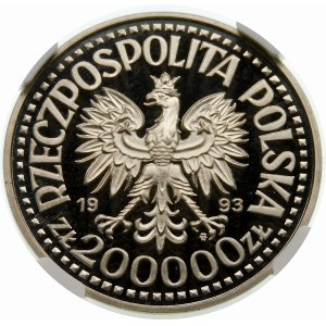 Próba 200000 złotych 1993 Jagiellończyk - nikiel