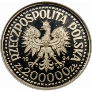 Próba 200000 złotych 1994 Związek Inwalidów Wojennych - nikiel