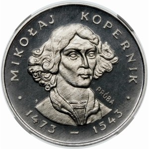 PRÓBA 100 złotych 1973 Kopernik - aluminium