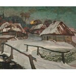 Henryk UZIEMBŁO (1879-1949), Zima w Batowicach (1912)