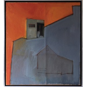 Iwona Stachura (ur. 1968), Recykling szkicu. Szary 1, 2015