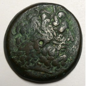 Egypt. Ptolemaios III. Euergetes (247 - 221).  AE-38 mm, orel na blesku. Svoronos-974, Sear-7815